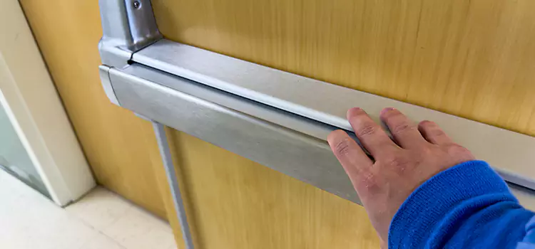 Installing a Push Bar on a Door Waxahachie